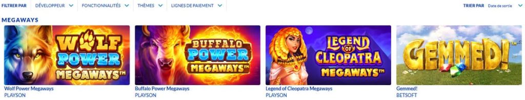 Lucky Treasure Casino jeux